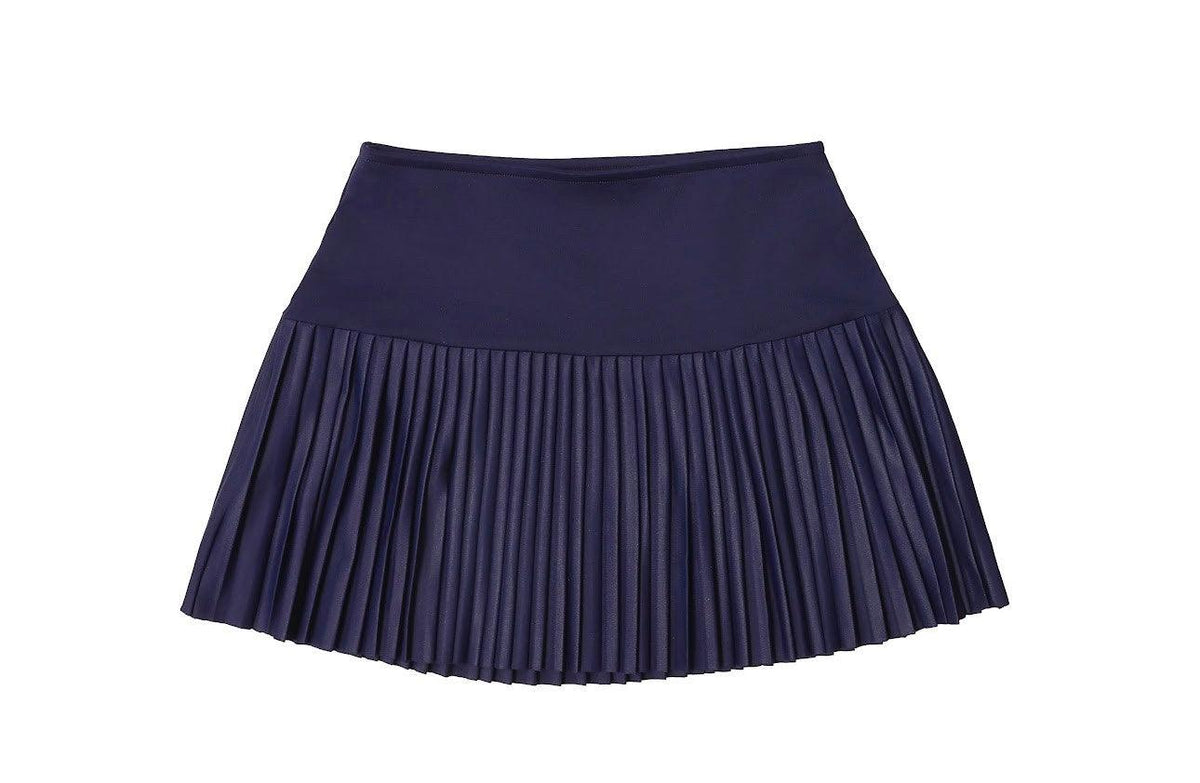 MI Blue Pleated Skirt - IF SO 