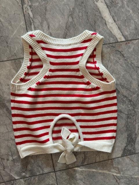 DH Red Knit Top - IF SO 