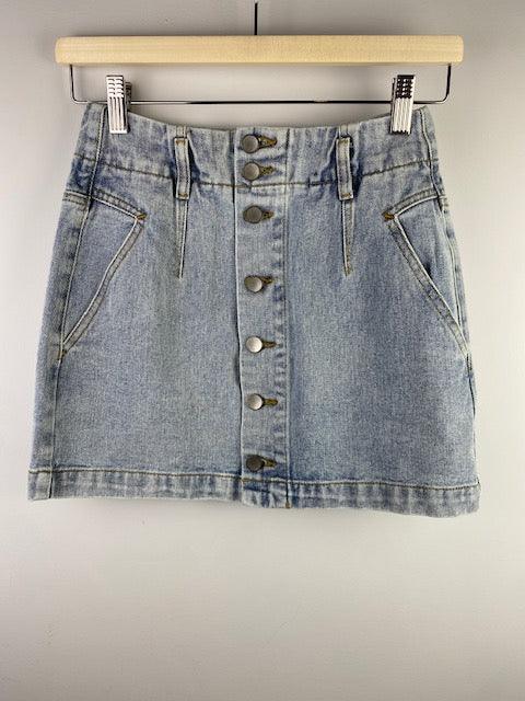 Sl Denim Skirt - IF SO 